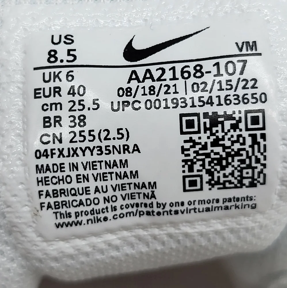 Nike WMNS Air Max Axis White Barely Rose Running Shoes - Picture 8 of 8